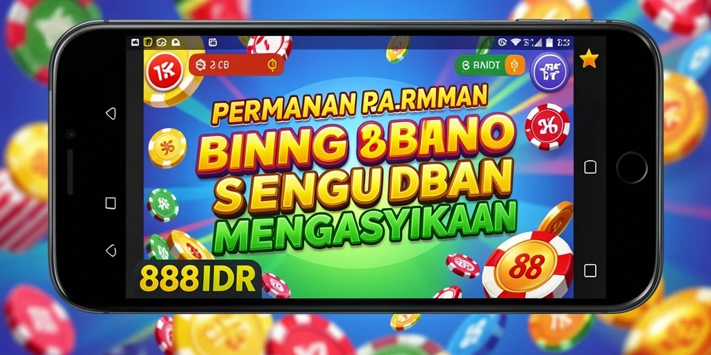 Screenshot gameplay Bingo 888IDR yang menggembirakan dan interaktif.