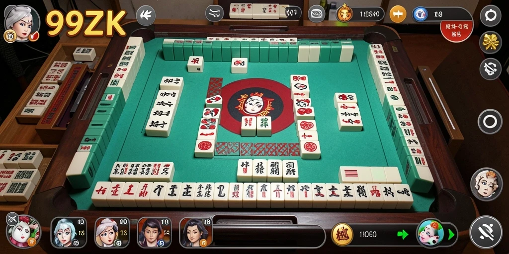 Gameplay Mahjong yang menantang dan menarik di 999ZK.