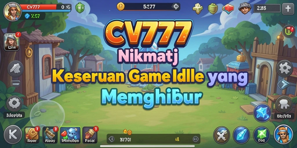 Screenshot gameplay CV777 menampilkan karakter sedang mengumpulkan sumber daya.