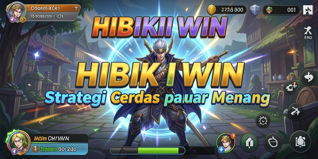Tampilan gameplay HIBIKIWIN yang mendebarkan dan strategis.