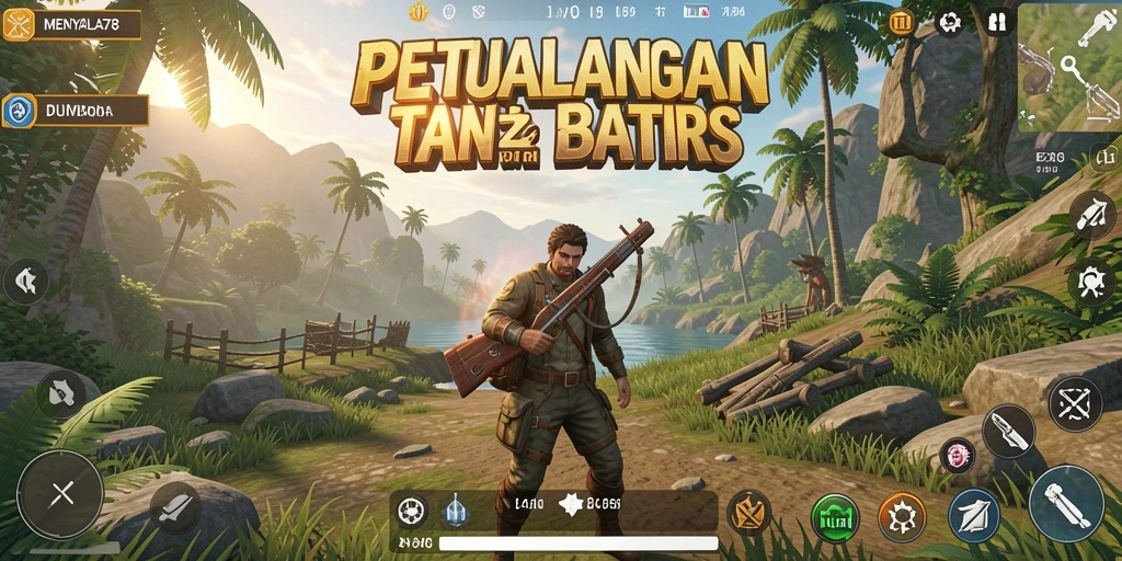 Tangkapan layar gameplay <strong>MENYALA78</strong> yang menunjukkan eksplorasi dunia terbuka yang menakjubkan.