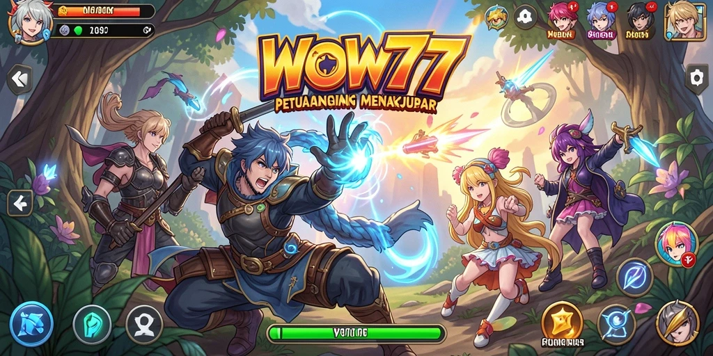 Gameplay menarik dan karakter anime yang beragam.